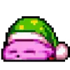 Стикер 57 🩷 Видео набор эмоджи по игре «Kirby»