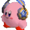 Стикер 38 🩷 Видео набор эмоджи по игре «Kirby»
