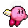 Стикер 50 🩷 Видео набор эмоджи по игре «Kirby»