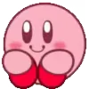 Стикер 48 🩷 Видео набор эмоджи по игре «Kirby»