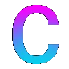 🤤 Эмодзи «Градиент, буквы, значки» для Telegram