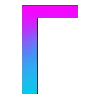😄 Эмодзи «Градиент, буквы, значки» для Telegram