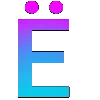 😊 Эмодзи «Градиент, буквы, значки» для Telegram