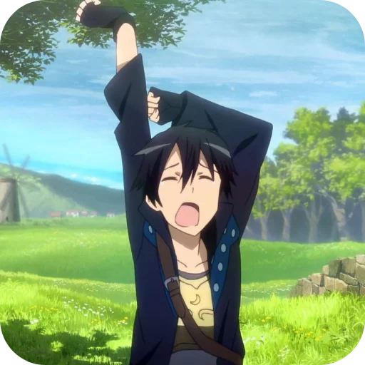 ☔ Стикер «Kirito» для Telegram