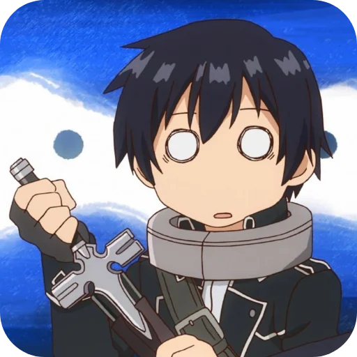 👄 Стикер «Kirito» для Telegram