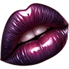 Стикер 53 💋 Набор эмоджи с губами
