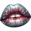 Стикер 44 💋 Набор эмоджи с губами