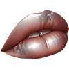Стикер 41 💋 Набор эмоджи с губами