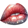 Стикер 42 💋 Набор эмоджи с губами