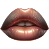 Стикер 32 💋 Набор эмоджи с губами