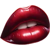 Стикер 6 💋 Набор эмоджи с губами