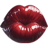 Стикер 22 💋 Набор эмоджи с губами