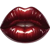 Стикер 16 💋 Набор эмоджи с губами