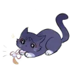 Стикер 40 Cat Scaramouche