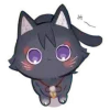 Стикер 4 Cat Scaramouche