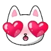 😍 Эмодзи «Китик, Шмундя и Буся» для Telegram