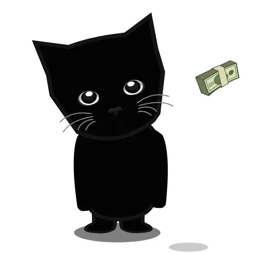 🐈‍⬛ Стикер «Kito» для Telegram