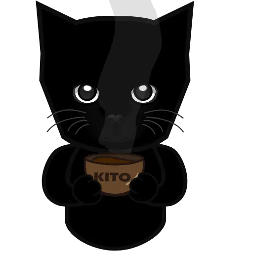 ☕️ Стикер «Kito» для Telegram