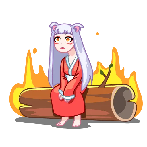 Стикер 26 Kitsune -