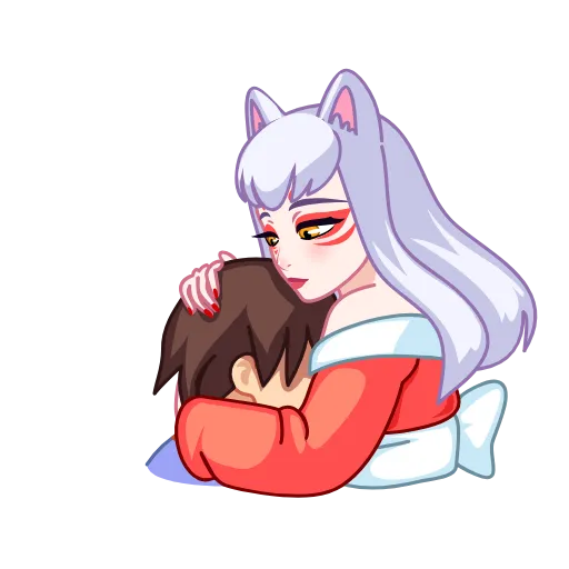 Стикер 7 Kitsune -