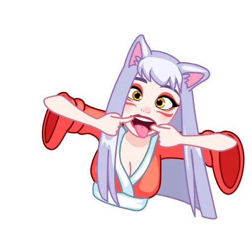 Стикер 16 Kitsune -