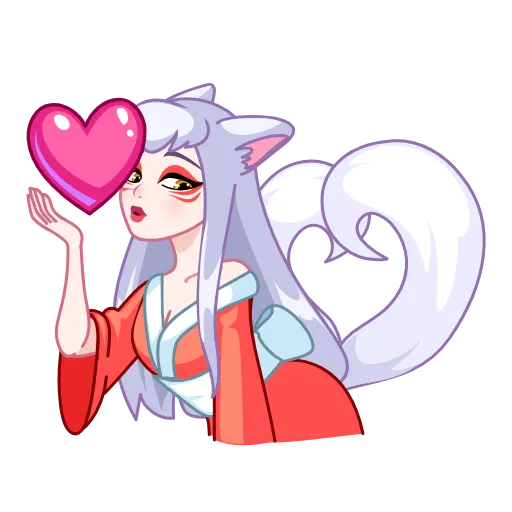 Стикер 2 Kitsune -