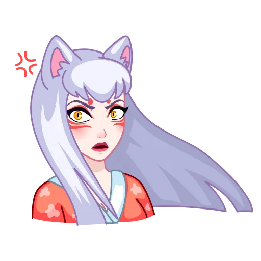Стикер 12 Kitsune -