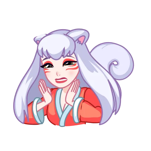 Стикер 17 Kitsune -