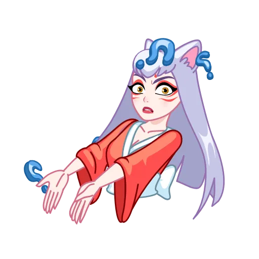 Стикер 13 Kitsune -