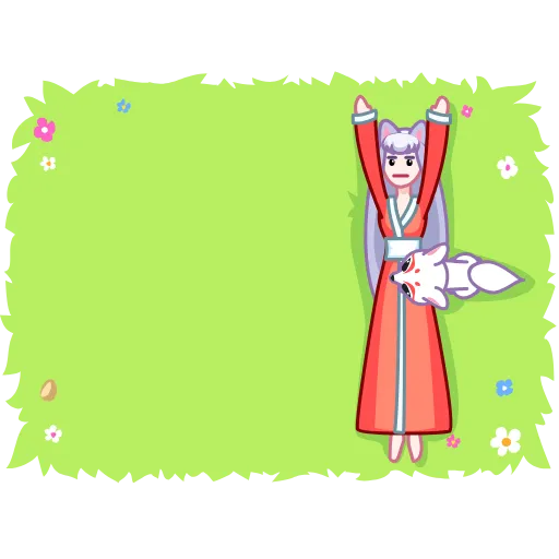 Стикер 18 Kitsune -