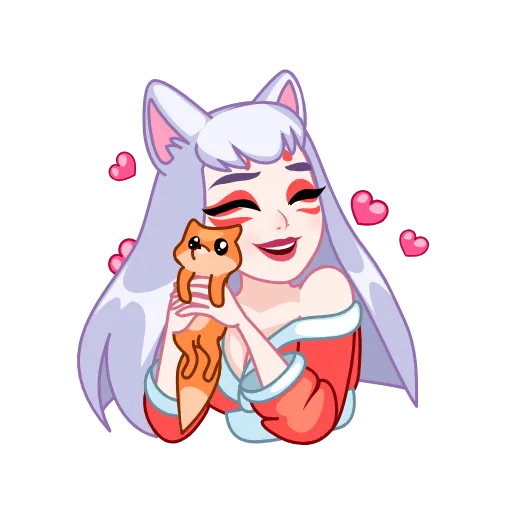 Стикер 28 Kitsune -
