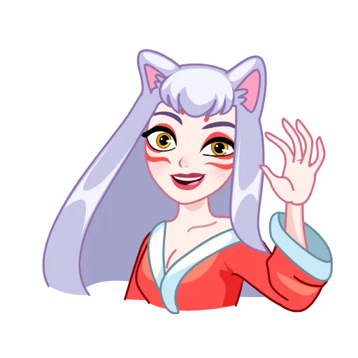 Стикер 27 Kitsune -