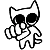 Стикер 4 𓃠 Kitty Marvartoo