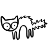 Стикер 24 𓃠 Kitty Marvartoo