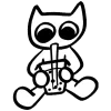 Стикер 31 𓃠 Kitty Marvartoo