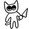 Стикер 19 𓃠 Kitty Marvartoo