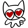 Стикер 5 𓃠 Kitty Marvartoo