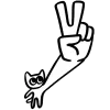 Стикер 13 𓃠 Kitty Marvartoo