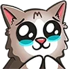 Стикер 40 Kitty Maya Big