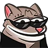 Стикер 14 Kitty Maya Big