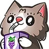 Стикер 19 Kitty Maya Big