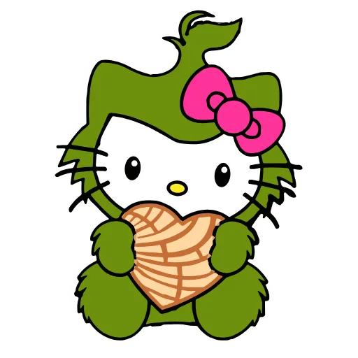 Стикер 37 Kitty Xmas
