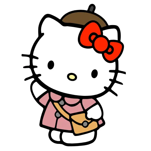 Стикер 27 Kitty Xmas