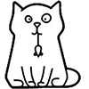 Стикер 43 🐱 Набор эмоджи с котиками