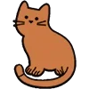 Стикер 58 🐱 Набор эмоджи с котиками