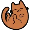 Стикер 49 🐱 Набор эмоджи с котиками