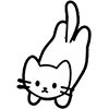 Стикер 29 🐱 Набор эмоджи с котиками