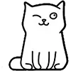 Стикер 41 🐱 Набор эмоджи с котиками