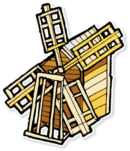 🏠 Стикер «Архитектура Кижи» для Telegram