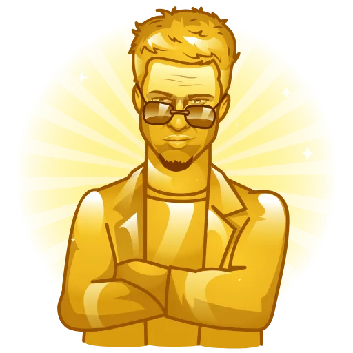 Стикерпак Tyler Durden для Telegram